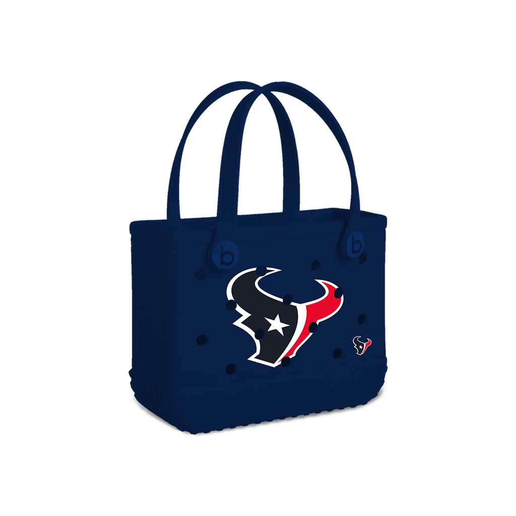 Bitty Bogg Bag Houston Texans Weekend Getaway Beach Bag Large Capacity Sandproof with Cosmetic Organizer for Resort Holidays Travel Organizer Vacation Essentials for Women