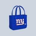 Bitty Bogg Bag New York Giants Open Top Beach Organizer Sandproof Large Capacity with Easy Clean Surface for Yacht Excursions Travel Organizer Vacation Essentials for Women