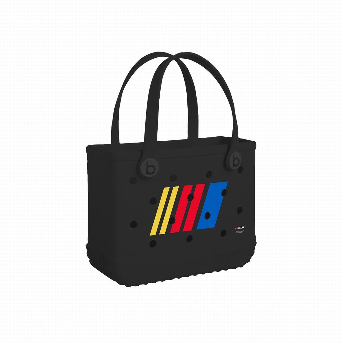 Bitty Bogg Bag NASCAR Logo Family Beach Day Carryall Oversized Travel Friendly with Adjustable Shoulder Strap for Resort Holidays Travel Organizer Vacation Essentials for Women