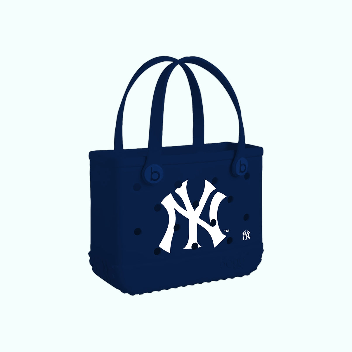 Bitty Bogg Bag New York Yankees Sunshine Travel Organizer Functional Large Capacity Extra Wide Opening for Cruise Travel
