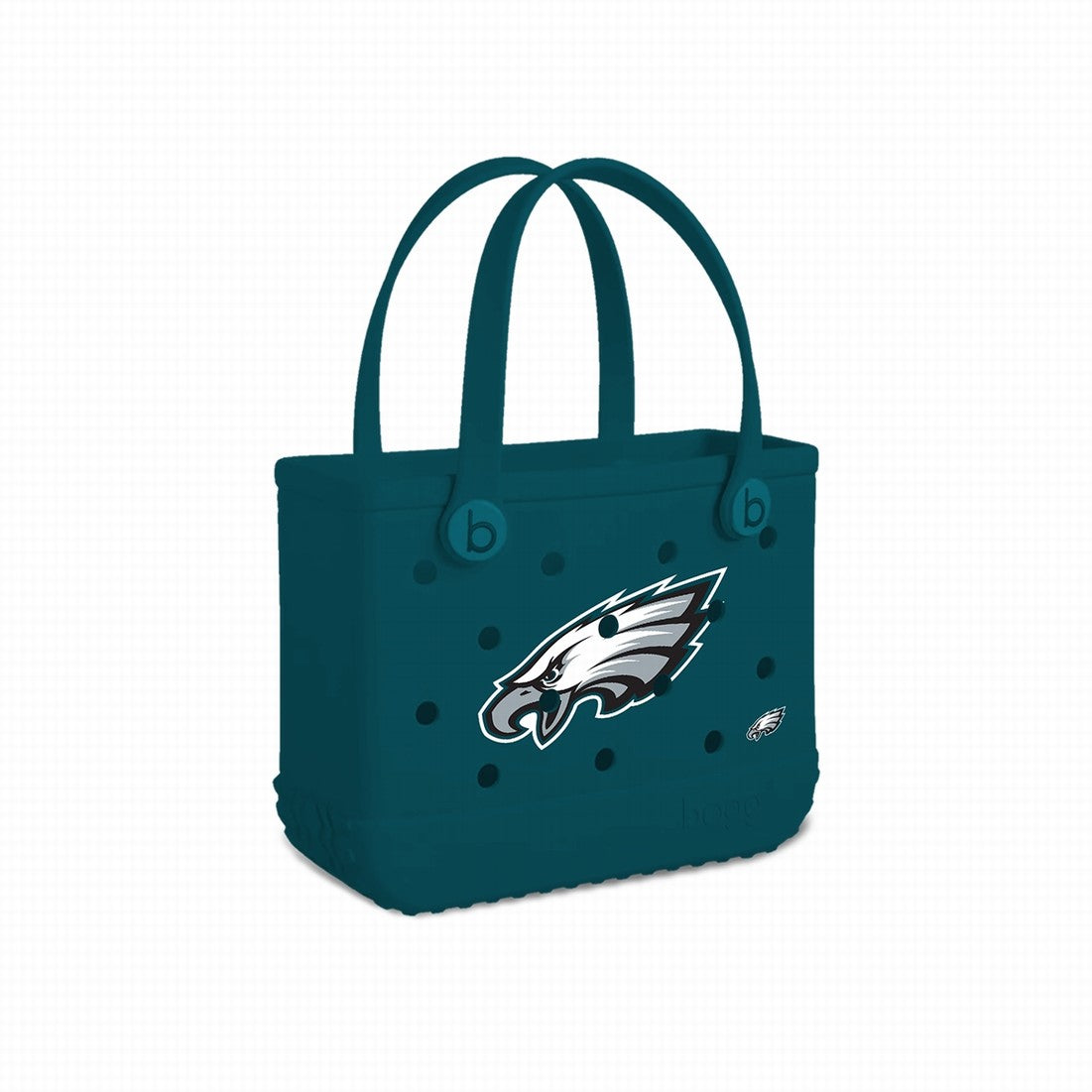 Bitty Bogg Bag Philadelphia Eagles Quick Dry Beach Storage Tote Sandproof Easy Clean with Makeup Bag for Outdoor Adventures Travel Organizer Vacation Essentials for Women