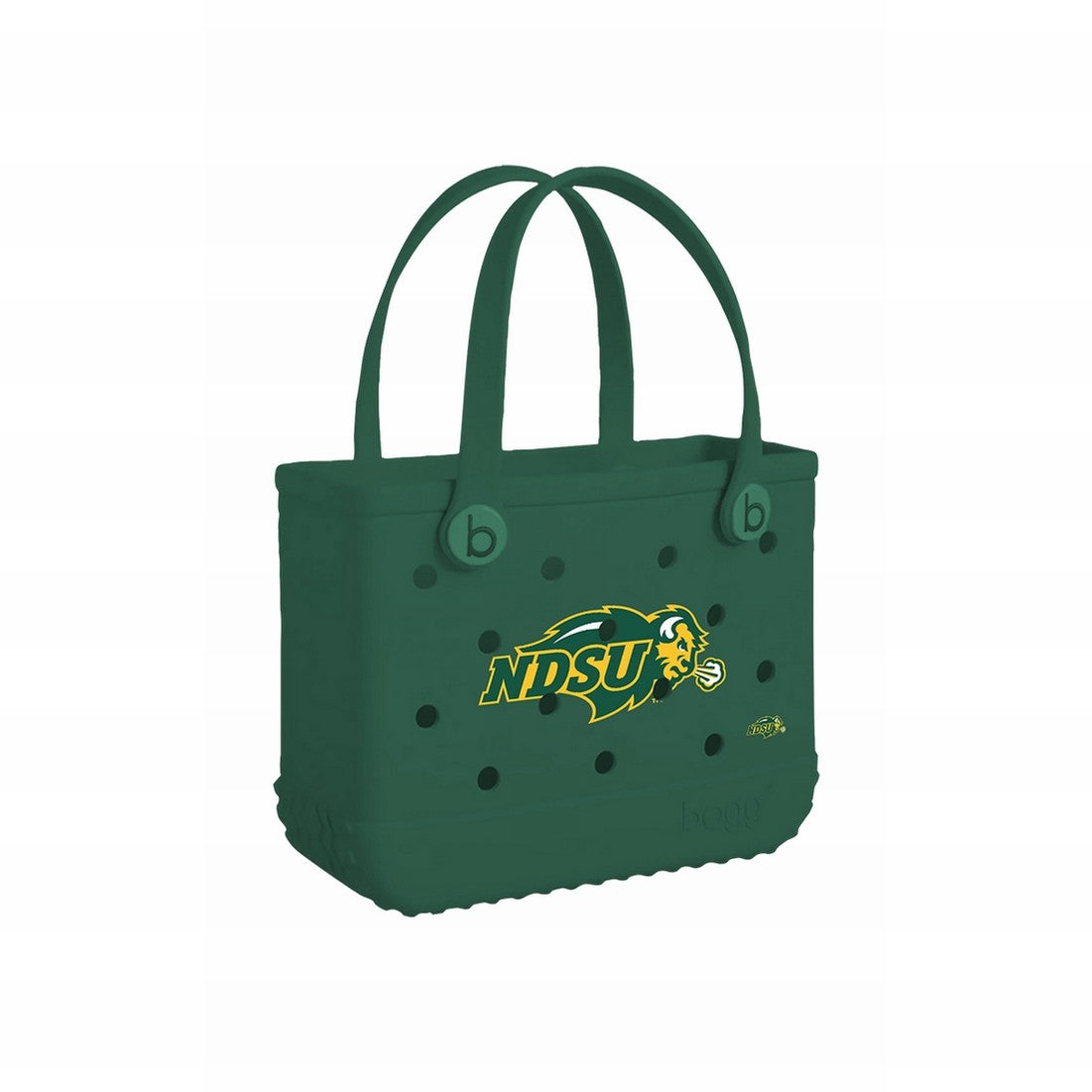 Bitty Bogg Bag North Dakota State Bison Travel Smart Beach Bag Heavy Duty Large Capacity Non Slip Bottom Design for Cruise Travel