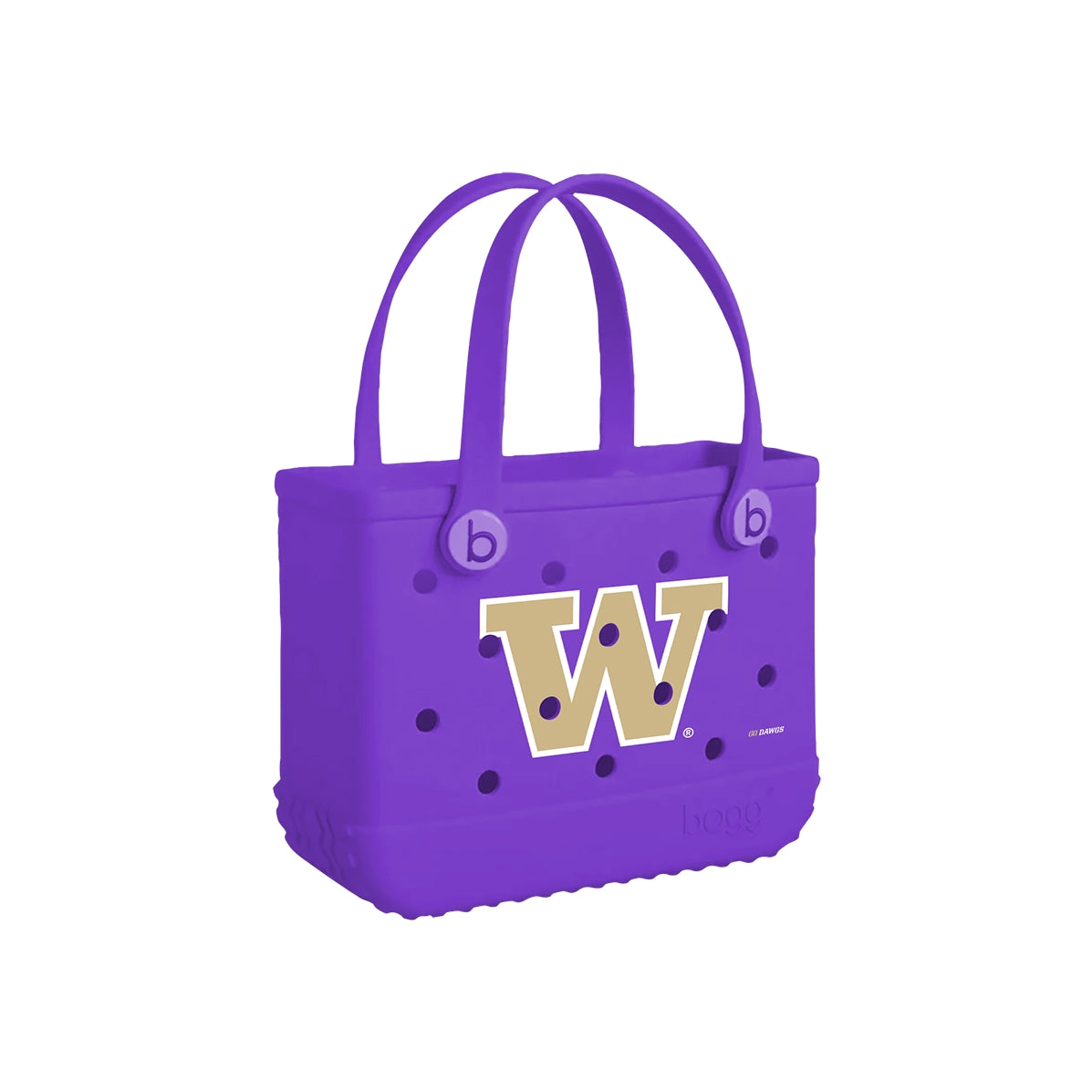Bitty Bogg Bag Washington Huskies Seaside Family Tote Lightweight Waterproof Waterproof Phone Pouch Included for Boat Excursions