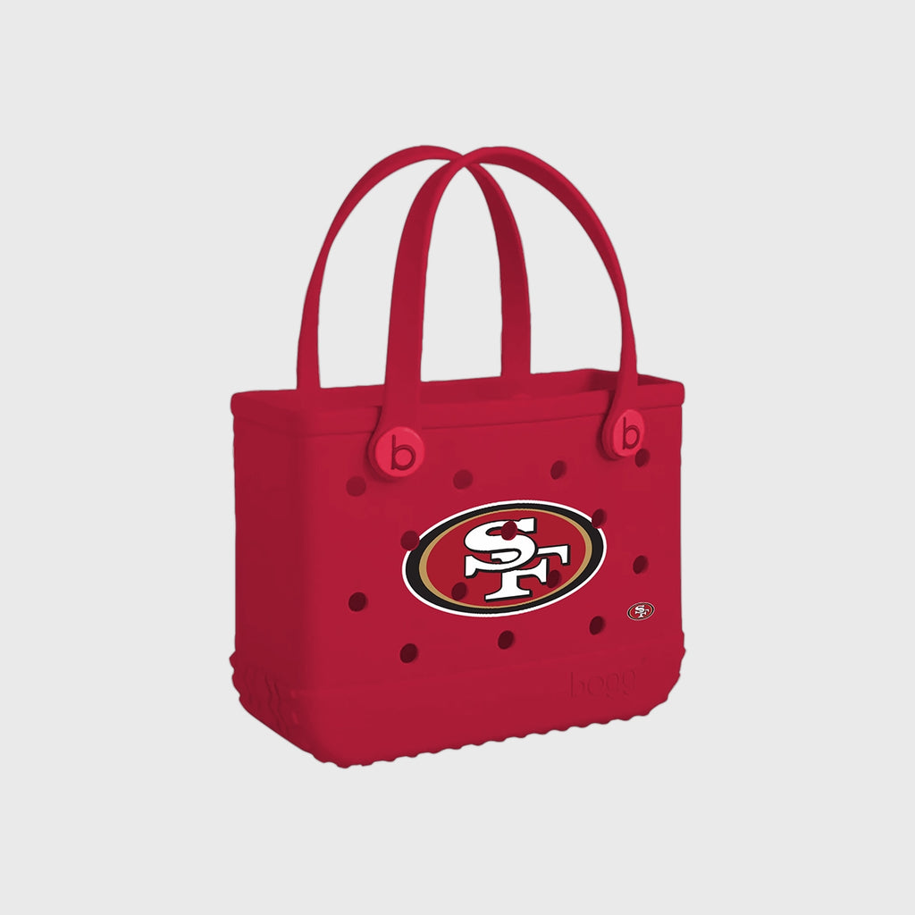 Bitty Bogg Bag San Francisco 49ers Travel Companion Beach Tote Luxury Quick Dry Extra Wide Opening for Women