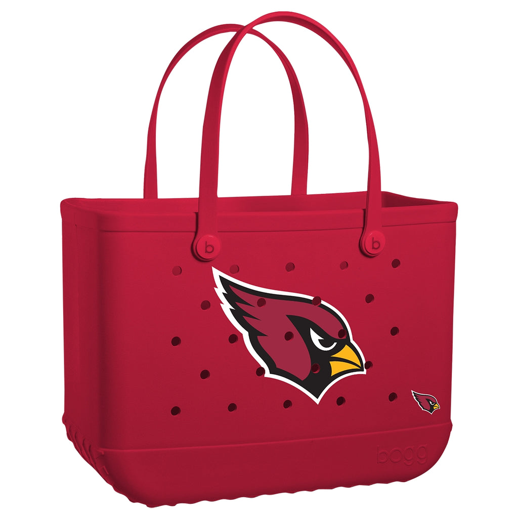 Original Bogg Bag Arizona Cardinals Waterproof EVA Beach Tote Bag Sandproof Large Capacity with Waterproof Phone Pouch for Resort Holidays Travel Organizer Vacation Essentials for Women