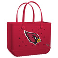 Original Bogg Bag Arizona Cardinals Waterproof EVA Beach Tote Bag Sandproof Large Capacity with Waterproof Phone Pouch for Resort Holidays Travel Organizer Vacation Essentials for Women