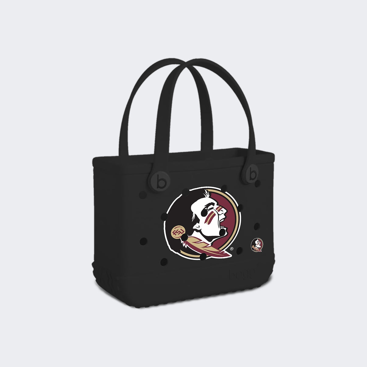Bitty Bogg Bag Florida State Seminoles Travel Friendly Beach Organizer Durable Travel Friendly with Easy Clean Surface for Weekend Getaways Travel Organizer Vacation Essentials for Women