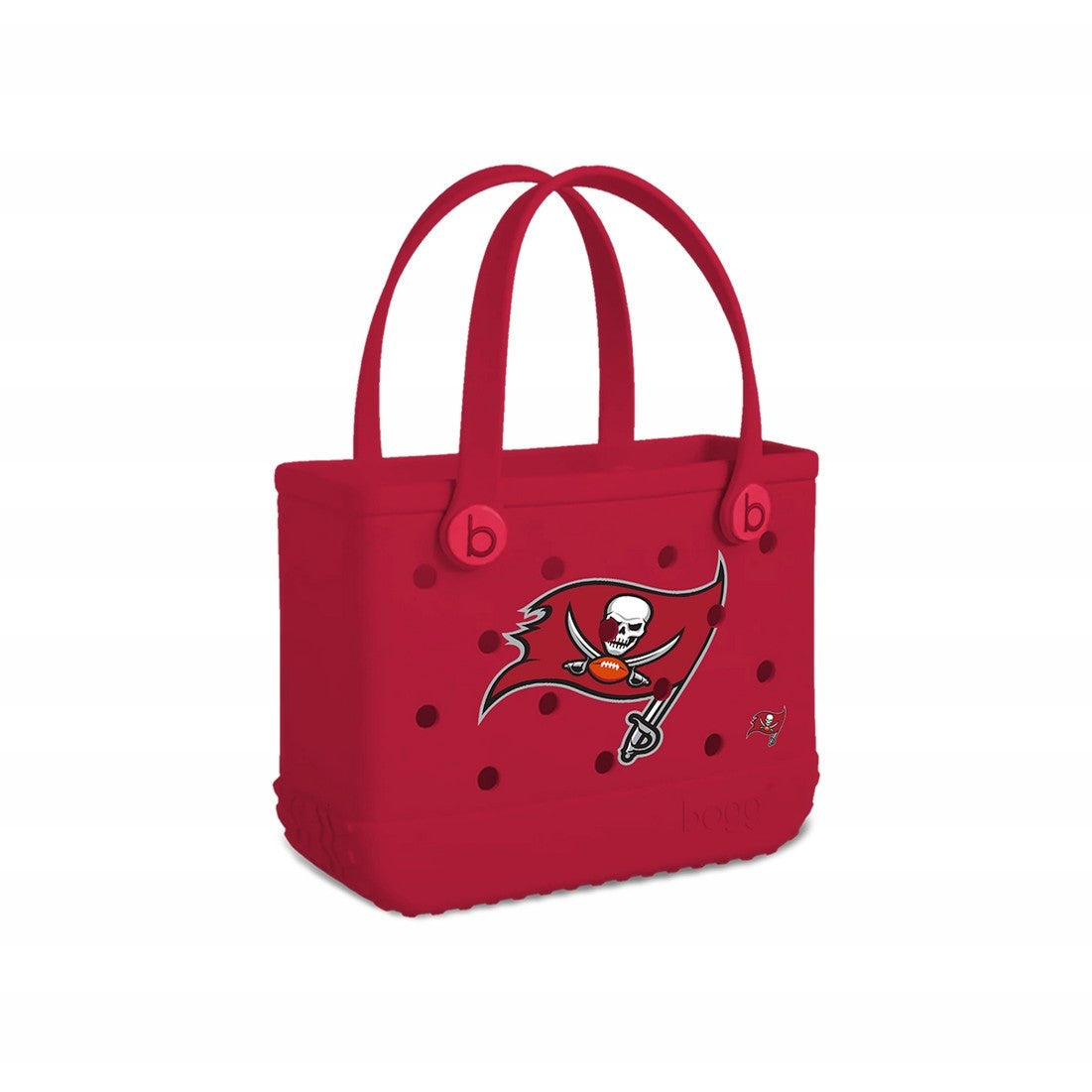 Bitty Bogg Bag Tampa Bay Buccaneers Travel Friendly Beach Organizer Lightweight Tip Resistant with Reinforced Handles for Tropical Vacations Travel Organizer Vacation Essentials for Women