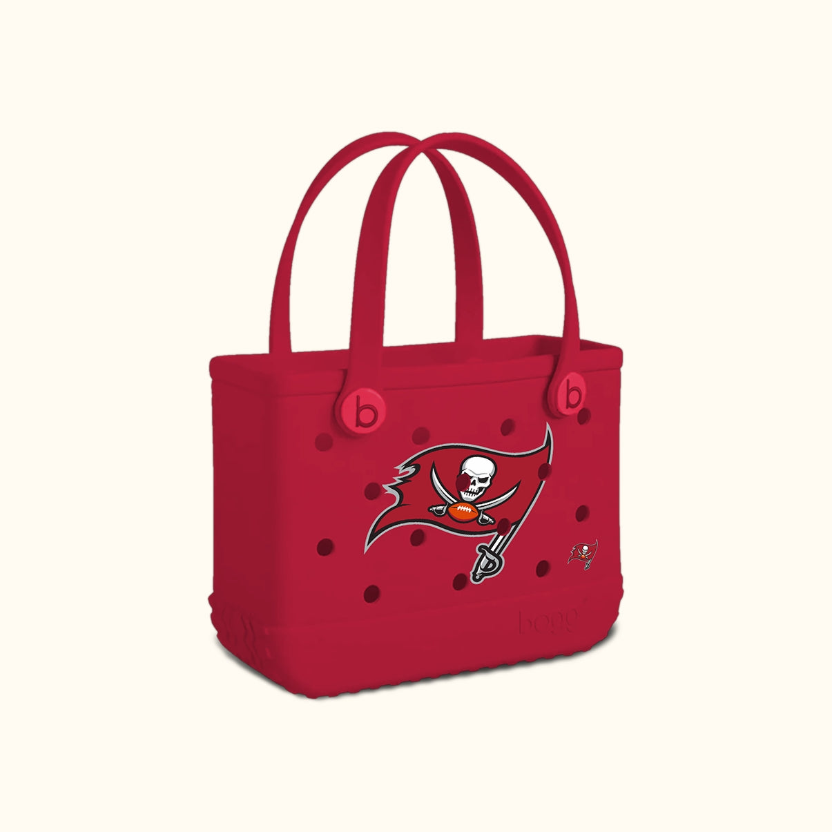 Bitty Bogg Bag Tampa Bay Buccaneers Cruise Essentials Travel Tote Travel Friendly Tip Resistant with Extra Storage Compartments for Family Beach Days Travel Organizer Vacation Essentials for Women