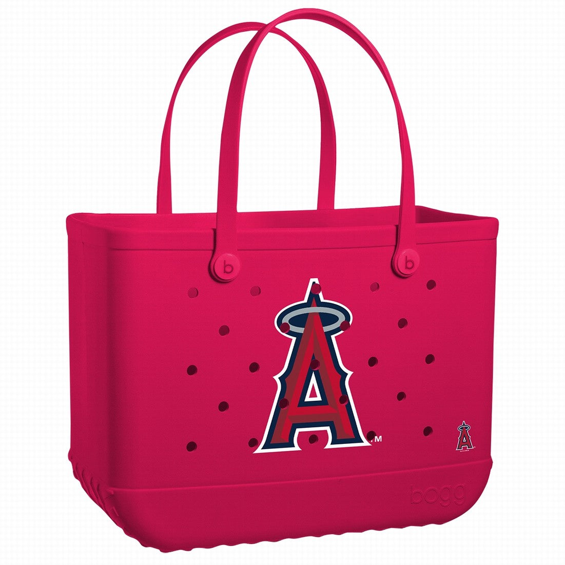 Original Bogg Bag Angels Seaside Family Tote Lightweight Waterproof Reinforced Grip Handles for Beach Holidays
