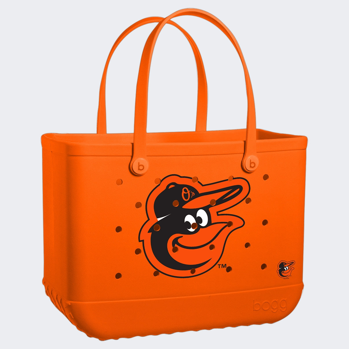 Original Bogg Bag Baltimore Orioles Heavy Duty Rubber Beach Bag Durable Oversized with Extra Storage Compartments for Summer Travel Travel Organizer Vacation Essentials for Women