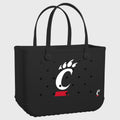 Original Bogg Bag Cincinnati Bearcats Women's Waterproof Beach Tote Waterproof Large Capacity with Non Slip Bottom for Family Beach Days Travel Organizer Vacation Essentials for Women