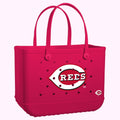 Original Bogg Bag Cincinnati Reds Vacation Gear Organizer Premium Tip Resistant Non Slip Bottom Design for Women
