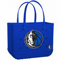 Original Bogg Bag Dallas Mavericks Open Top Beach Organizer Lightweight Waterproof with Makeup Bag for Beach Vacation Travel Organizer Vacation Essentials for Women