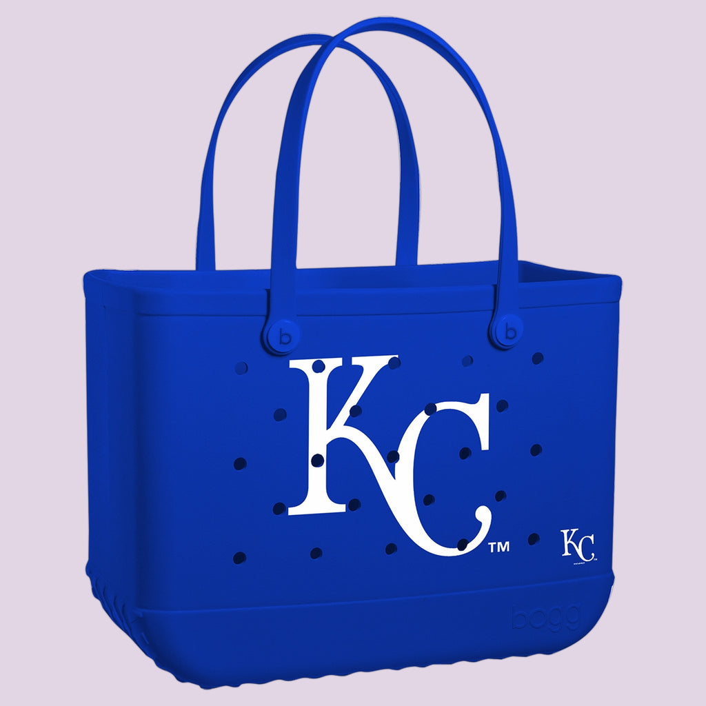 Original Bogg Bag Kansas City Royals Sunny Getaway Carryall Lightweight Waterproof Extra Wide Opening for Resort Vacations