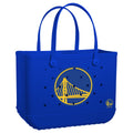 Original Bogg Bag Golden State Warriors Premium EVA Pool Bag Easy Clean Washable with Reinforced Handles for Pool Days Travel Organizer Vacation Essentials for Women