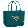 Original Bogg Bag Jacksonville Jaguars Waterproof EVA Beach Tote Bag Lightweight Tip Resistant with Easy Clean Surface for Beach Vacation Travel Organizer Vacation Essentials for Women