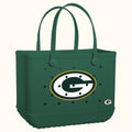 Original Bogg Bag Green Bay Packers Travel Ready Pool Tote Flexible Easy Clean Accessory Organizer Pouch for Weekend Travel