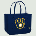 Original Bogg Bag Milwaukee Brewers Pool Gear Organizer Luxury Oversized Accessory Organizer Pouch for Resort Vacations