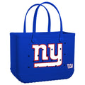 Original Bogg Bag New York Giants Vacation Gear Organizer Lightweight Large Capacity Reinforced Grip Handles for Cruise Travel