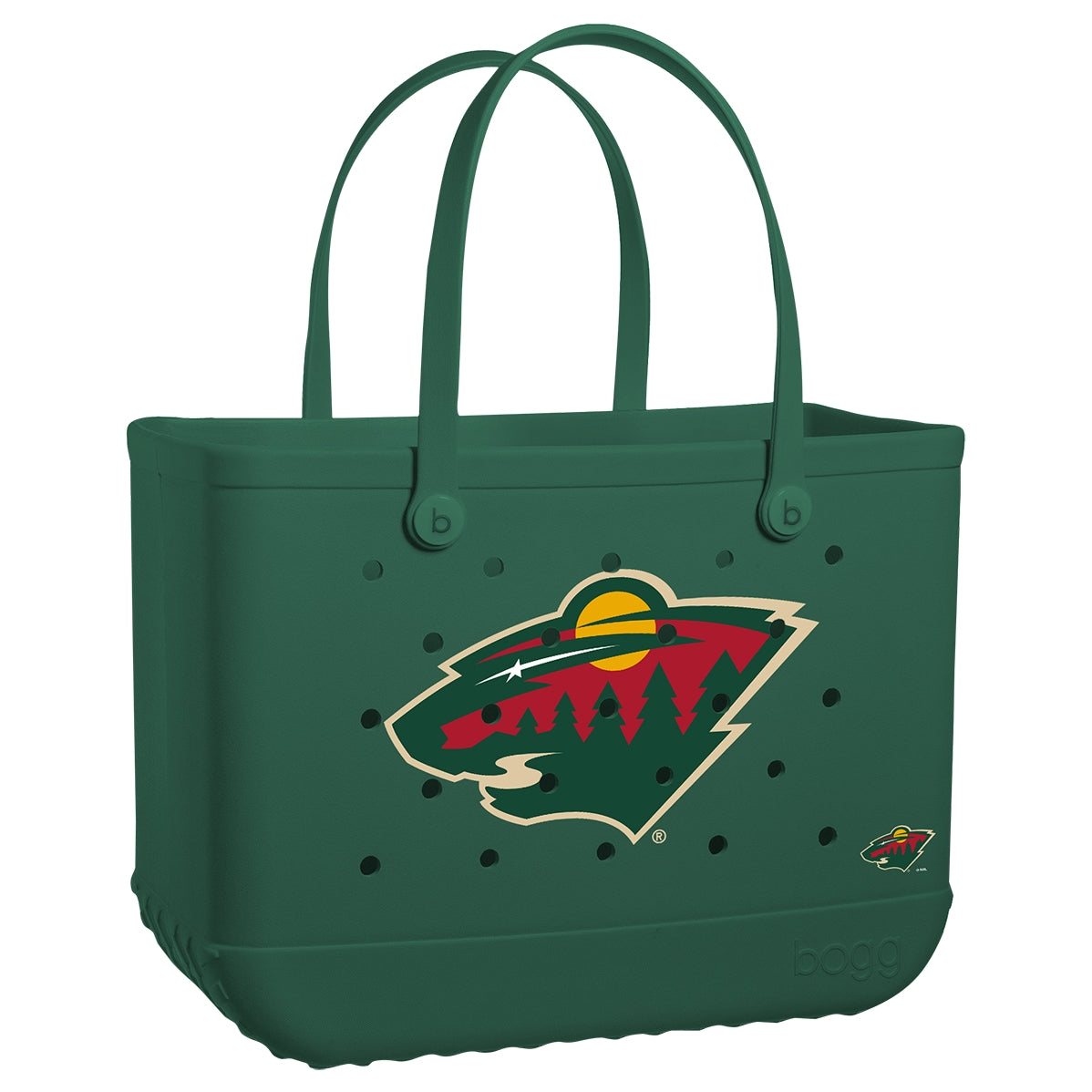 Original Bogg Bag Minnesota Wild Travel Ready Pool Tote Portable Travel Friendly Reinforced Grip Handles for Outdoor Sports