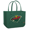 Original Bogg Bag Minnesota Wild Premium EVA Pool Bag Tip Resistant Large Capacity with Extra Storage Compartments for Boat Trips Travel Organizer Vacation Essentials for Women