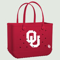 Original Bogg Bag Oklahoma Sooners Weekend Escape Carryall Luxury Multi Purpose Non Slip Bottom Design for Beach Holidays