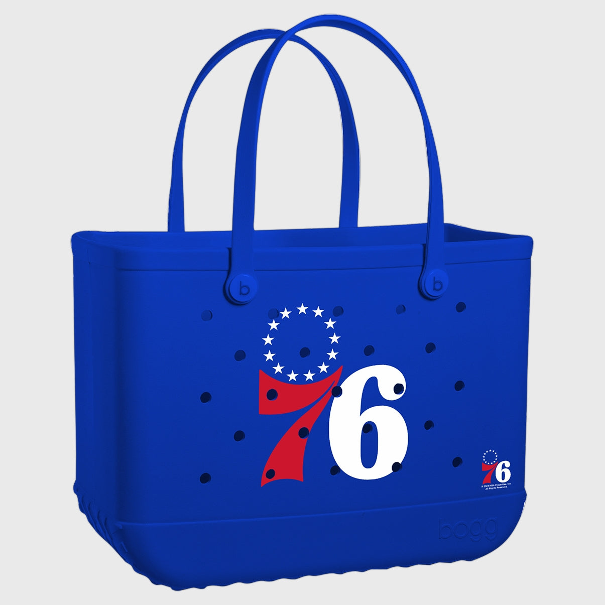 Original Bogg Bag Philadelphia 76ers Outdoor Leisure Organizer Modern Travel Friendly Deep Storage Interior for Outdoor Sports