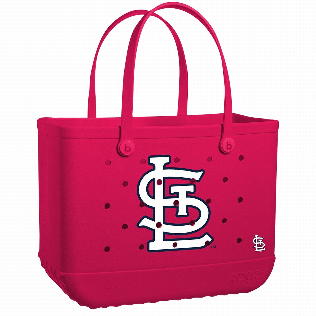 Original Bogg Bag St. Louis Cardinals Sand Resistant Beach Storage Bag Durable Travel Friendly with Waterproof Phone Pouch for Camping Trips Travel Organizer Vacation Essentials for Women