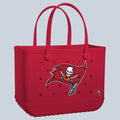 Original Bogg Bag Tampa Bay Buccaneers Vacation Essentials Beach Organizer Travel Friendly Tip Resistant with Adjustable Shoulder Strap for Weekend Getaways Travel Organizer Vacation Essentials for Women