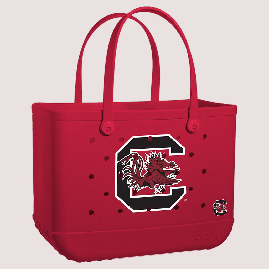 Original Bogg Bag South Carolina Gamecocks Family Fun Day Tote Premium Easy Clean Adjustable Shoulder Strap for Family Trips