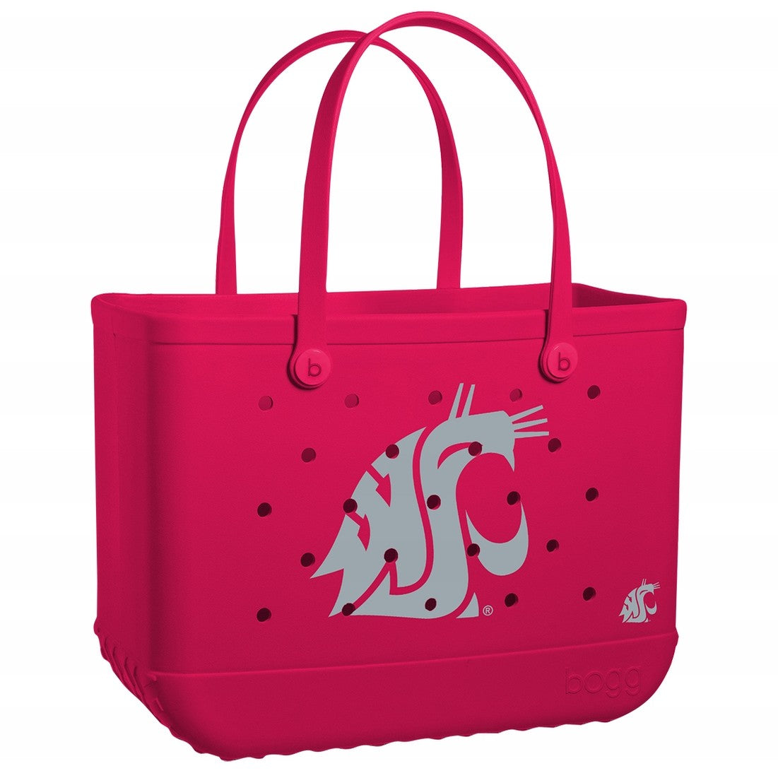 Original Bogg Bag Washington State Cougars Ocean Day Storage Tote Stylish Waterproof Waterproof Phone Pouch Included for Outdoor Sports