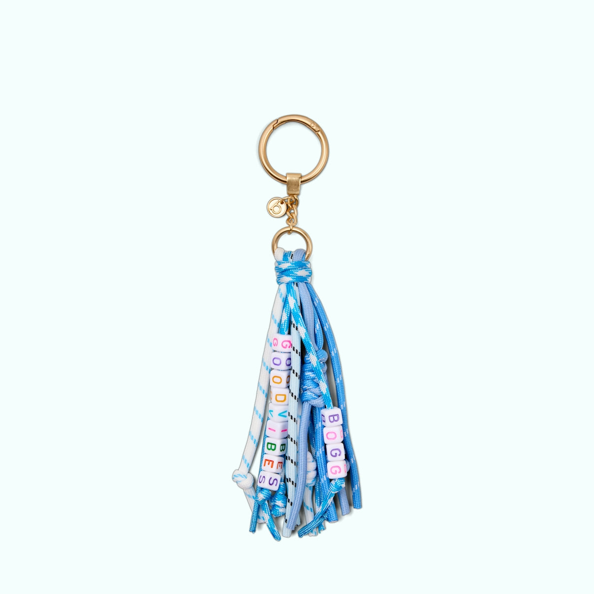 Bogg'd & Charmed Good Vibes Tassel Resort Lifestyle Tote Premium Tip Resistant Extra Wide Opening for Women