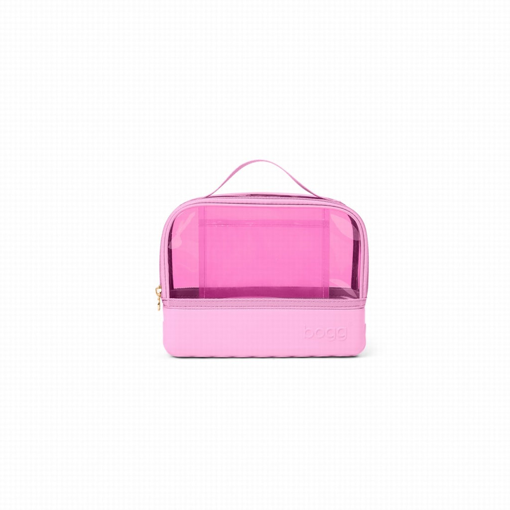 Boggs N' Ends Pink Taffy Waterfront Travel Tote Portable Waterproof Deep Storage Interior for Pool Activities