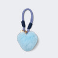 Bogg'd & Charmed Blue Heart Pouf Heavy Duty Rubber Beach Bag Durable Oversized with Extra Storage Compartments for Summer Travel Travel Organizer Vacation Essentials for Women