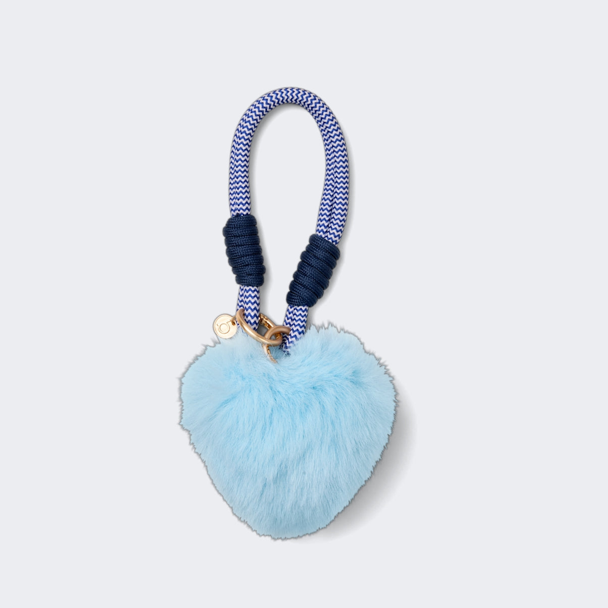 Bogg'd & Charmed Blue Heart Pouf Heavy Duty Rubber Beach Bag Durable Oversized with Extra Storage Compartments for Summer Travel Travel Organizer Vacation Essentials for Women