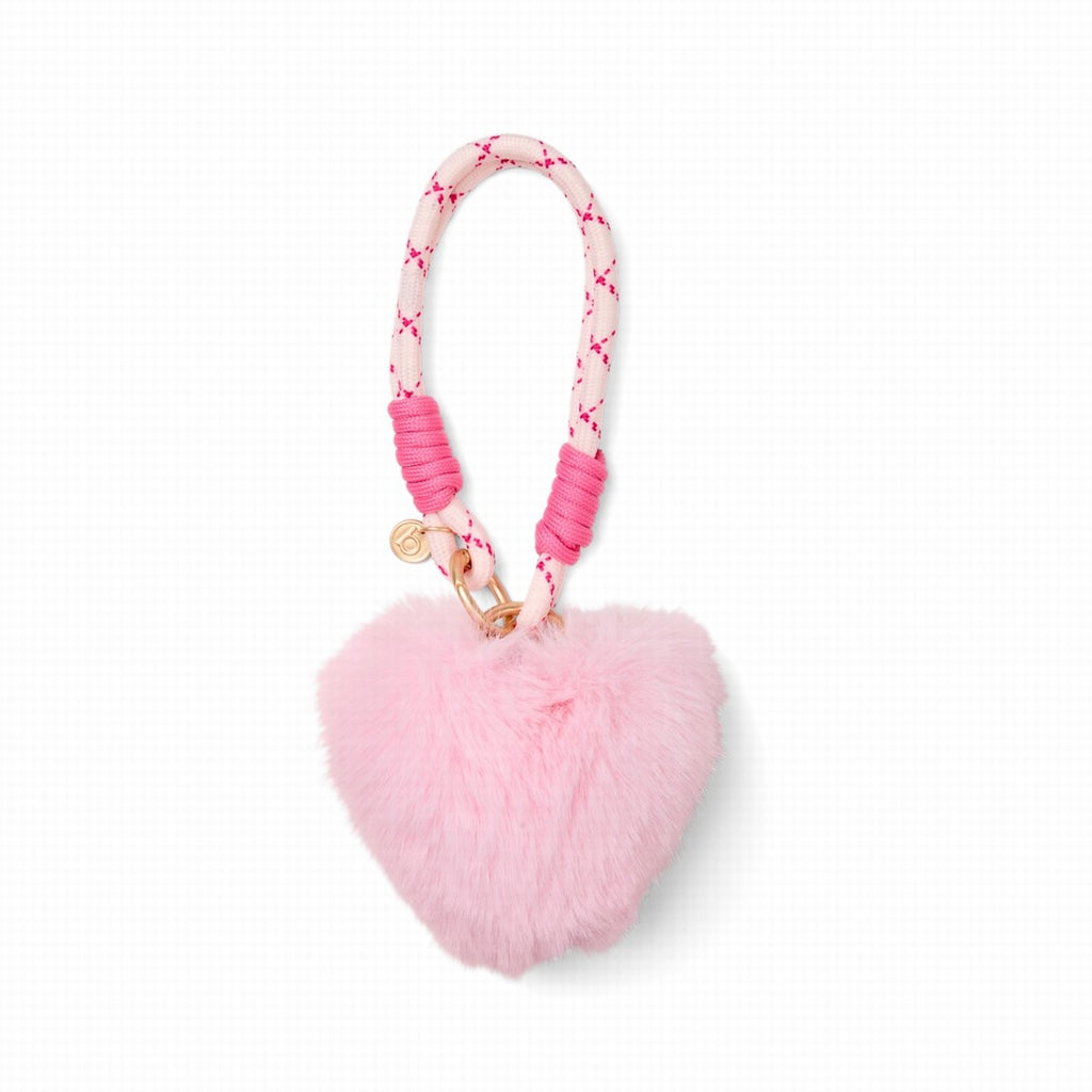 Bogg'd & Charmed Pink Heart Pouf Women's Waterproof Beach Tote Travel Friendly Durable with Travel Accessory Pouch for Tropical Vacations Travel Organizer Vacation Essentials for Women