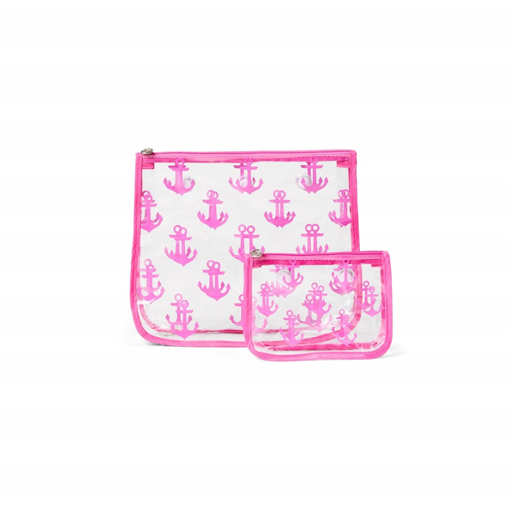 Bogg? Bag Decorative Insert Anchor (Pink) Quick Dry Beach Storage Tote Lightweight Oversized with Cosmetic Organizer for Summer Travel Travel Organizer Vacation Essentials for Women
