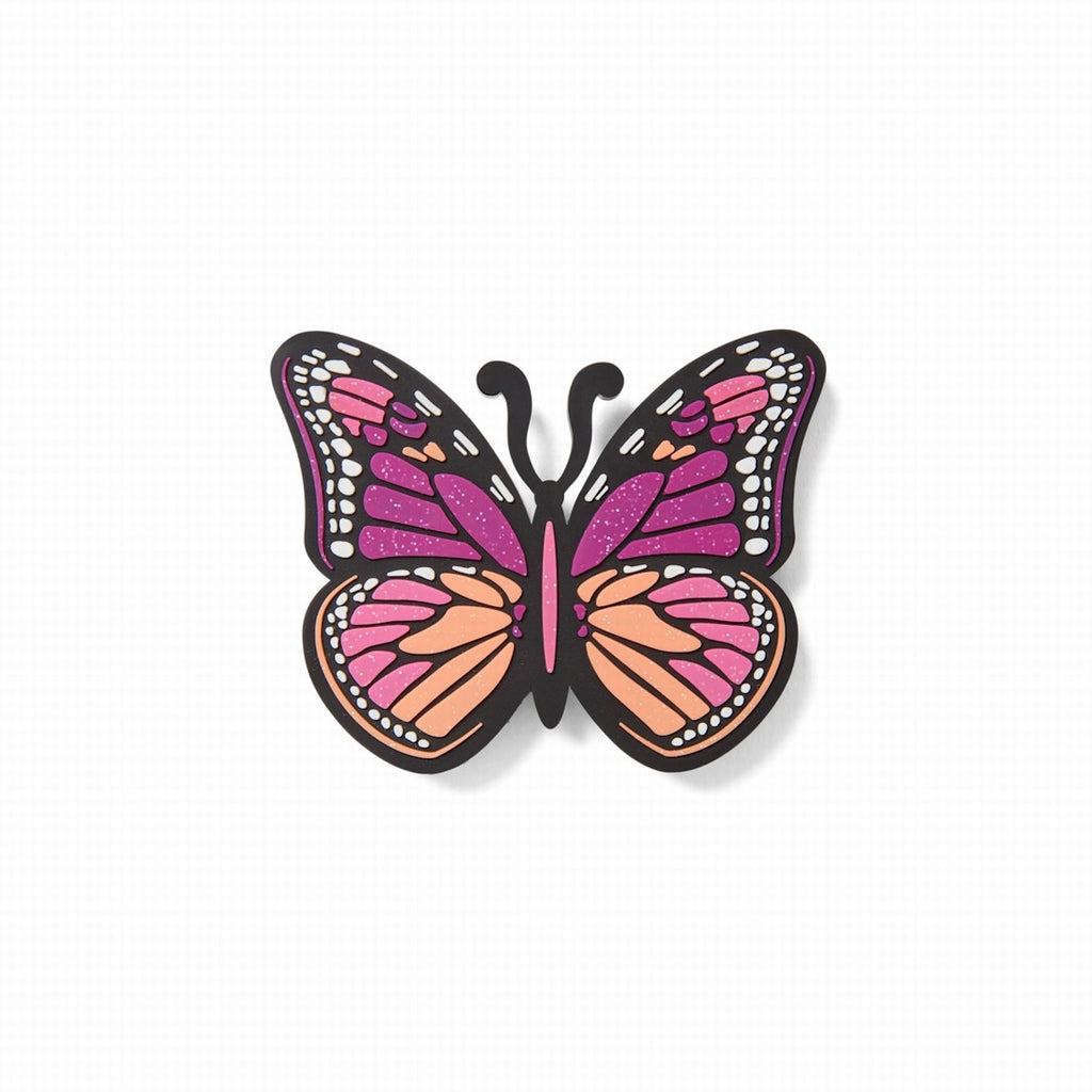 Bogg Bit Petal Pusher Butterfly Beach Vacation Carryall Functional Oversized Open Top Access Access for Pool Activities
