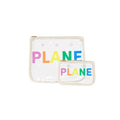 Decorative Insert Plane Vacation Gear Organizer Modern Easy Clean Reinforced Grip Handles for Women