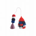 Bogg Bag Bauble Usa Double Tassel Seaside Family Tote Premium Multi Purpose Deep Storage Interior for Cruise Travel