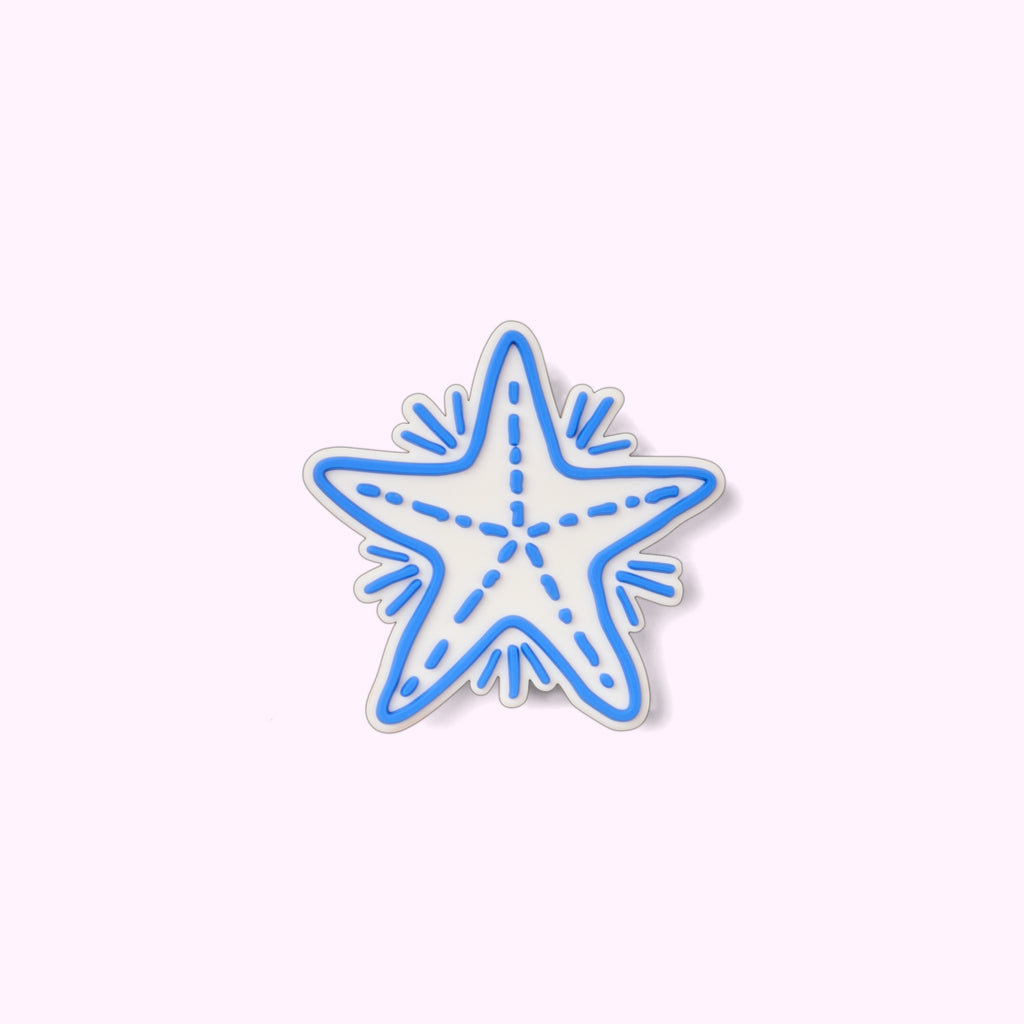 Bogg Bit Blue Starfish Island Getaway Carryall Flexible Multi Purpose Easy Maintenance Surface for Cruise Travel