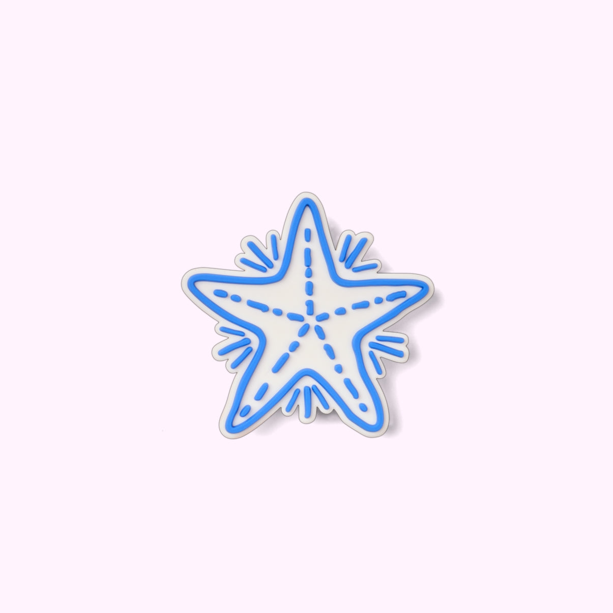 Bogg Bit Blue Starfish Island Getaway Carryall Flexible Multi Purpose Easy Maintenance Surface for Cruise Travel