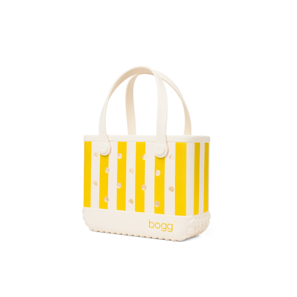 Bitty Bogg Bag Limoncello Yellow Stripe Summer Holiday Storage Tote Flexible Waterproof Adjustable Shoulder Strap for Outdoor Sports