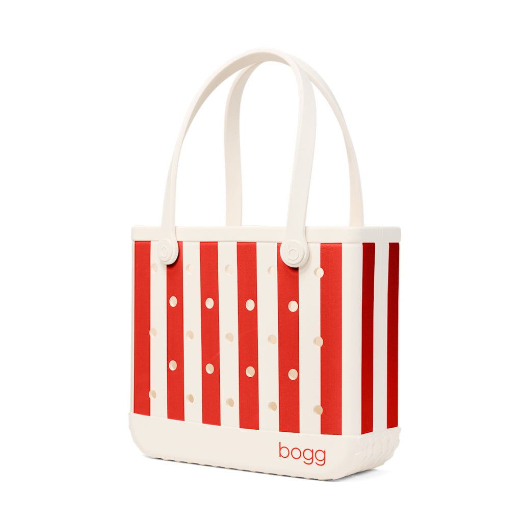 Baby Bogg Bag Buoy Red Stripe Summer Holiday Storage Tote Functional Washable Reinforced Grip Handles for Resort Vacations