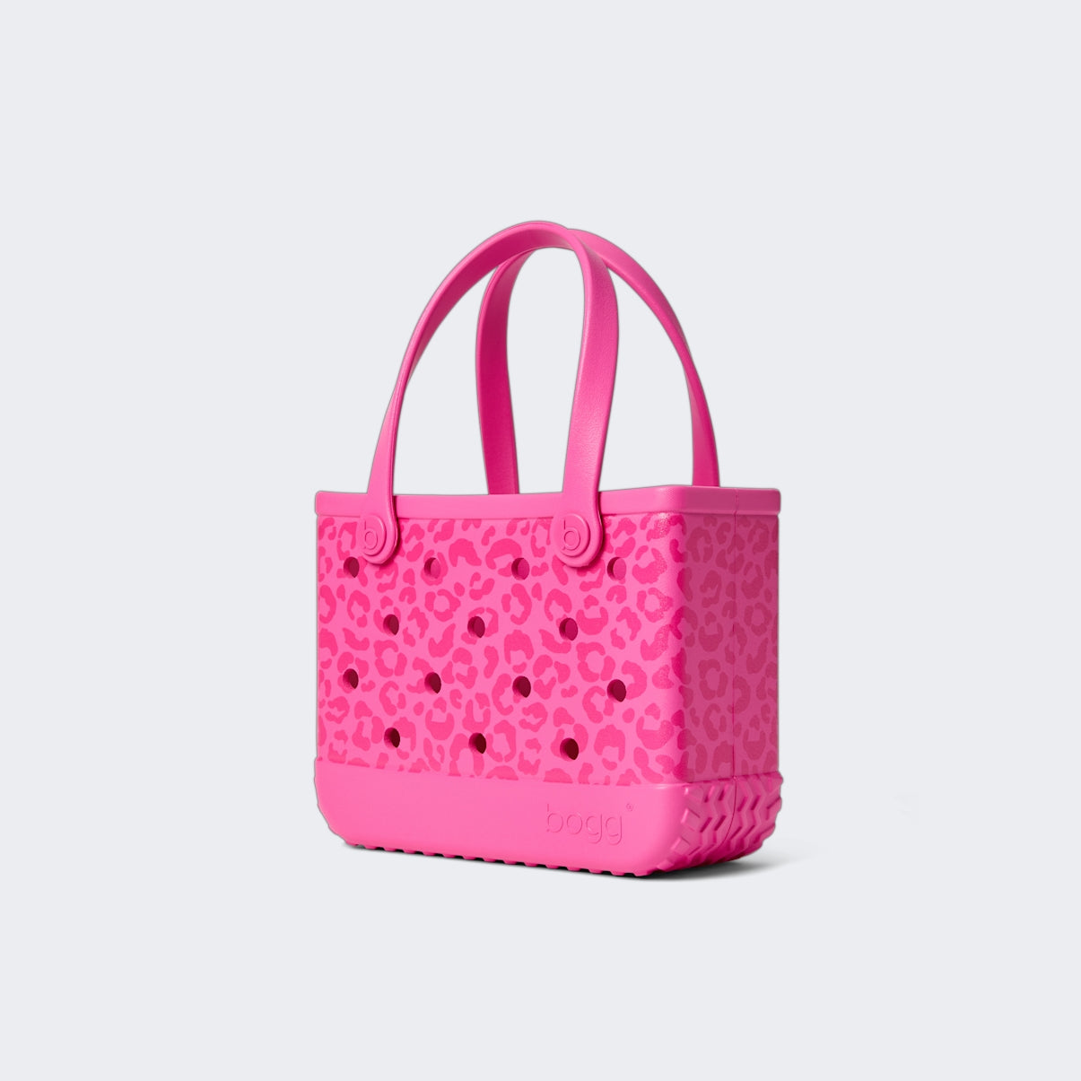 Bitty Bogg Bag Purrr fectly Pink Leopard Women's Waterproof Beach Tote Travel Friendly Waterproof with Extra Storage Compartments for Weekend Getaways Travel Organizer Vacation Essentials for Women