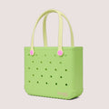Baby Bogg Bag Lime In The Coconut Coastal Travel Beach Bag Flexible Washable Deep Storage Interior for Cruise Travel