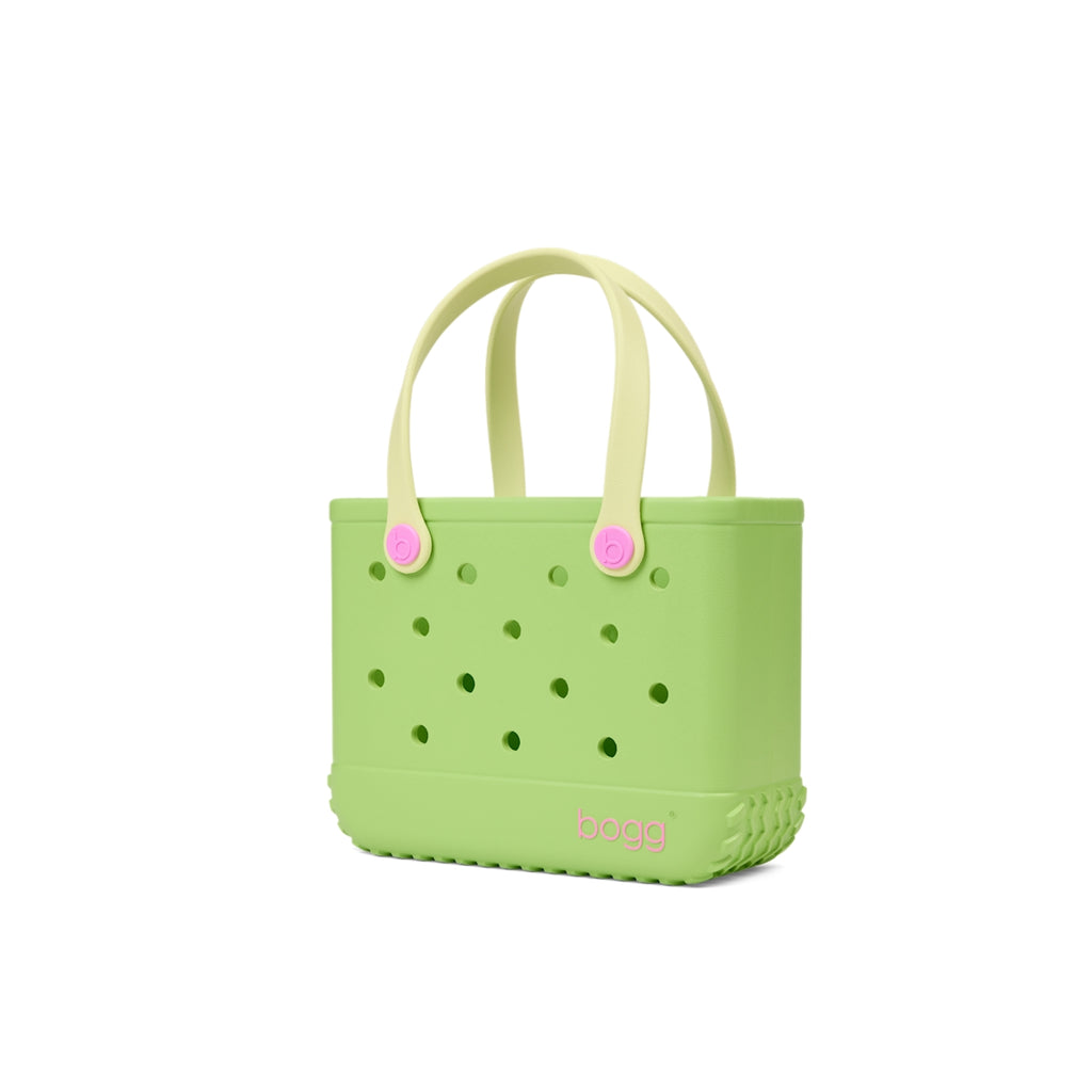 Bitty Bogg Bag Lime In The Coconut Weekend Getaway Beach Bag Easy Clean Travel Friendly with Adjustable Shoulder Strap for Cruise Travel Travel Organizer Vacation Essentials for Women