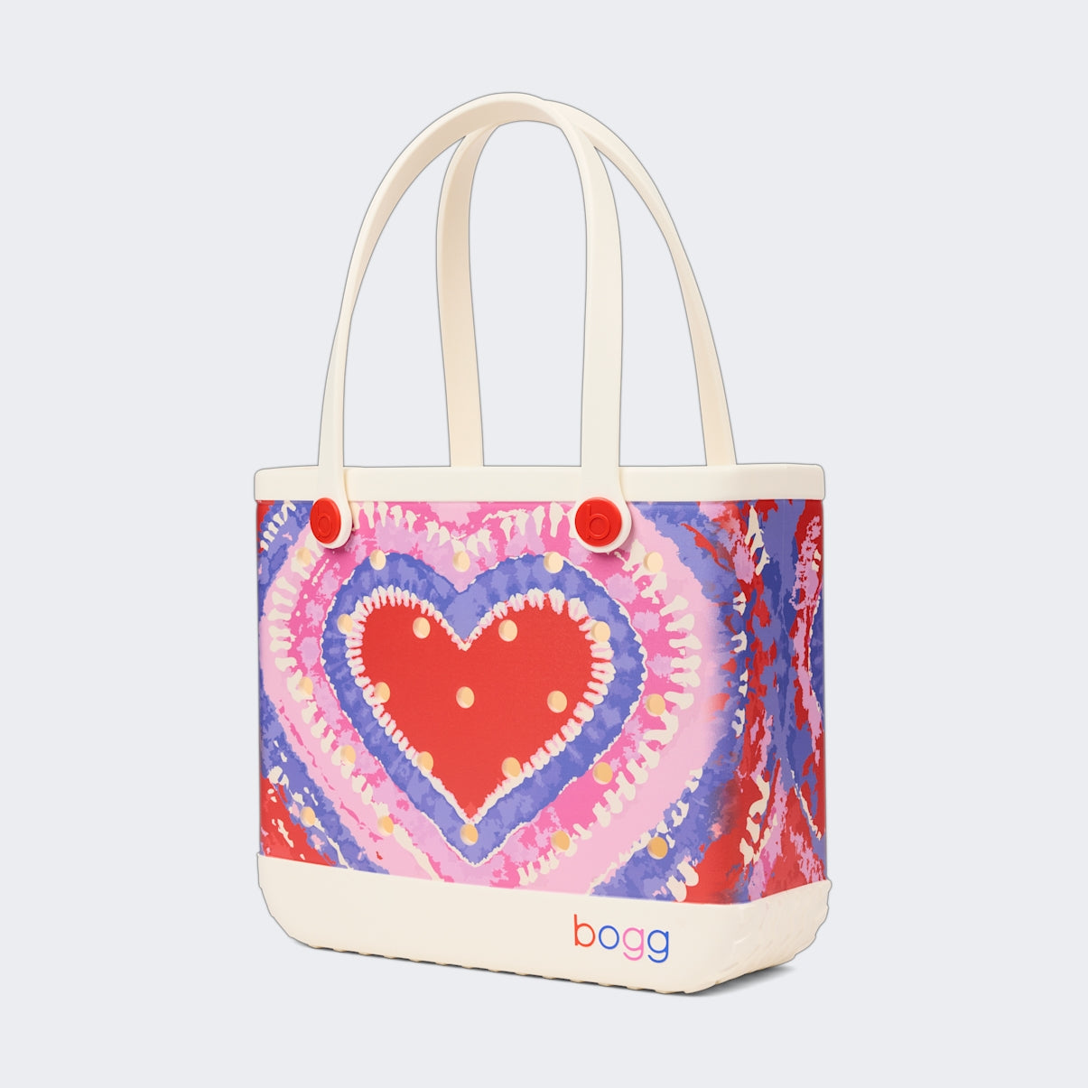 Baby Bogg Bag Dye licious Heart Buoy Red Cruise Ship Essentials Tote Premium Easy Clean Non Slip Bottom Design for Cruise Travel