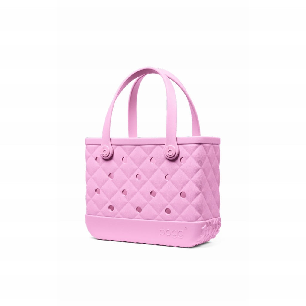 Bitty Bogg Bag Quilted Pink Taffy Family Beach Day Carryall Tip Resistant Tip Resistant with Adjustable Shoulder Strap for Family Beach Days Travel Organizer Vacation Essentials for Women